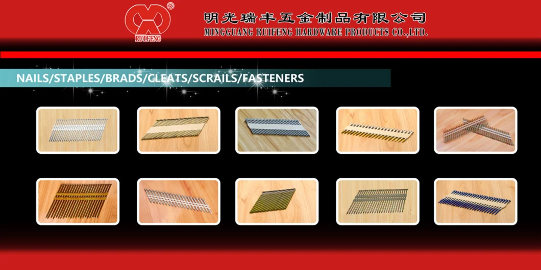 Ruifeng Brand 34D Paper Tape Strip Nails - Offset Head