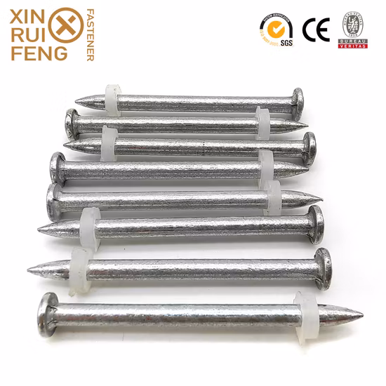 中国製プラスチックディスク付きNkネイルドライブピン引き釘