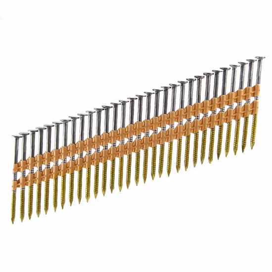 0.162インチ x 3-1/4インチ 空気圧ハンドツール用プラスチックストリップフレーミングネイル